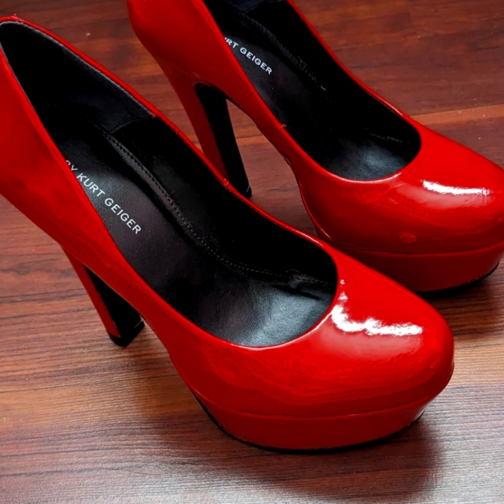 Preloved Red high heels 👠